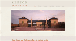 Desktop Screenshot of kentonecoestate.com